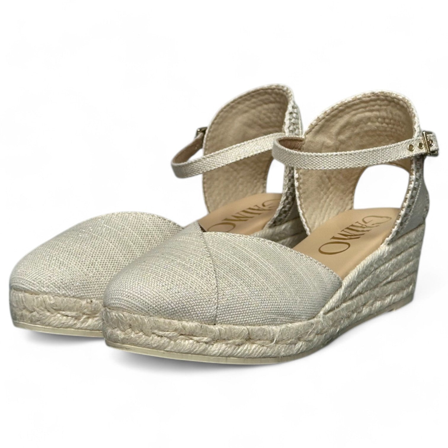 Alpargatas Gaimo Copita. T 831 Lux Canvas Crudo - imagen 4