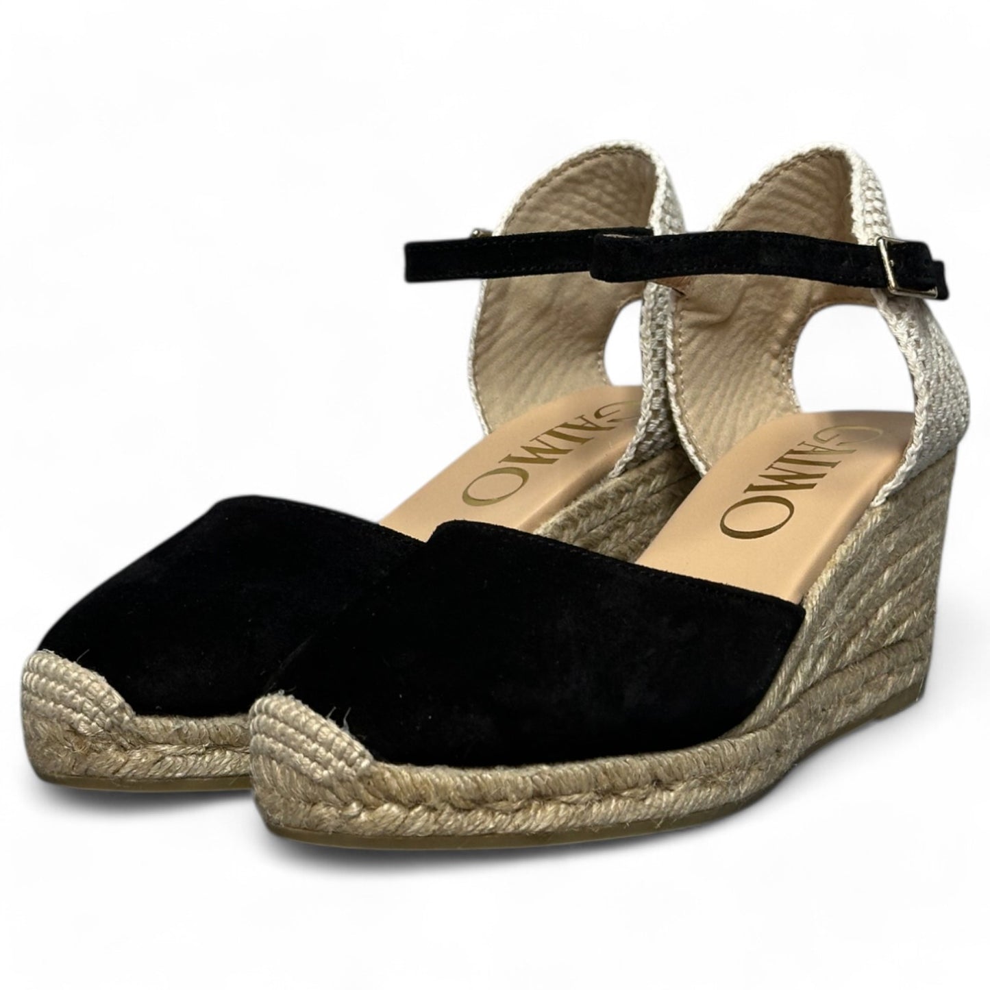 Alpargatas Gaimo Global5R Pesca Baby Silk Negro - imagen 5
