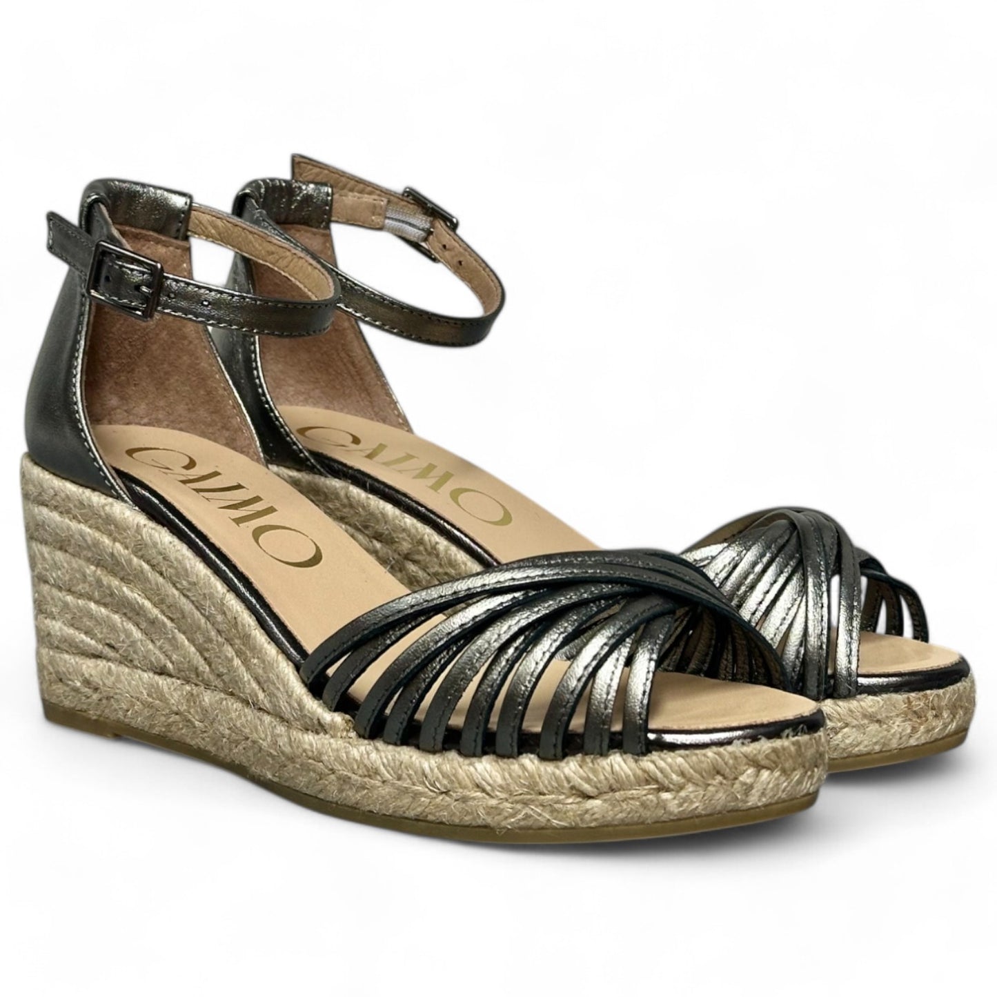 Alpargatas Gaimo Klossi Napa Pewter - imagen 3