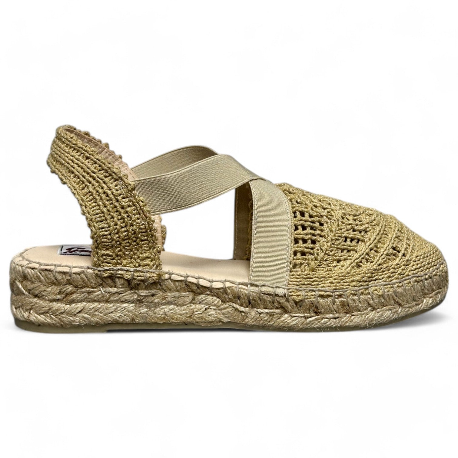 Alpargatas Gaimo Paola.Croc Cordela Taupe - imagen 1
