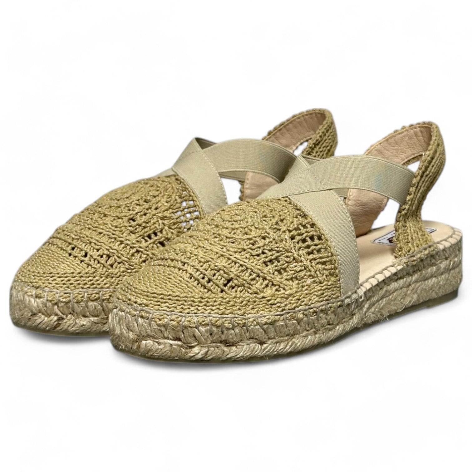 Alpargatas Gaimo Paola.Croc Cordela Taupe - imagen 4