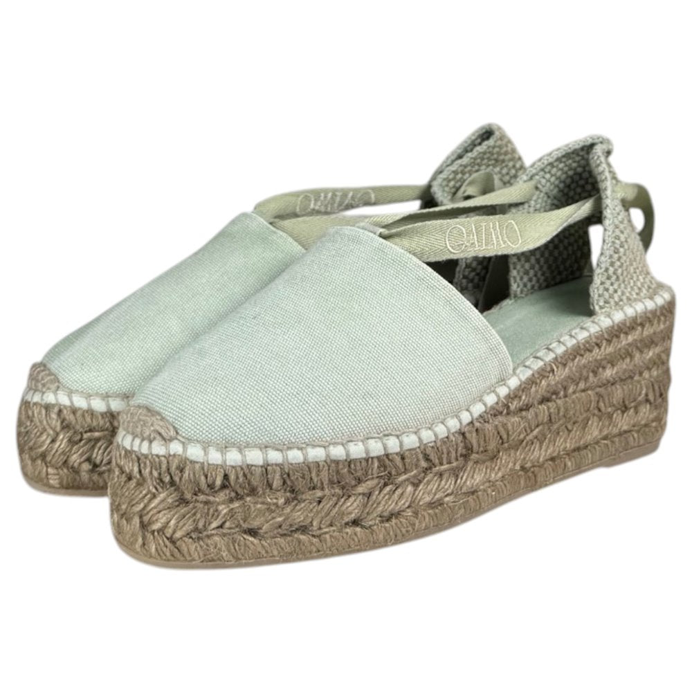 Alpargatas Gaimo ValentinaW Washed Tinte Menta - imagen 3