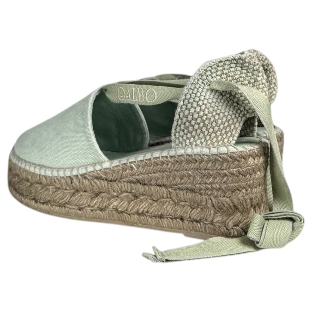 Alpargatas Gaimo ValentinaW Washed Tinte Menta - imagen 4
