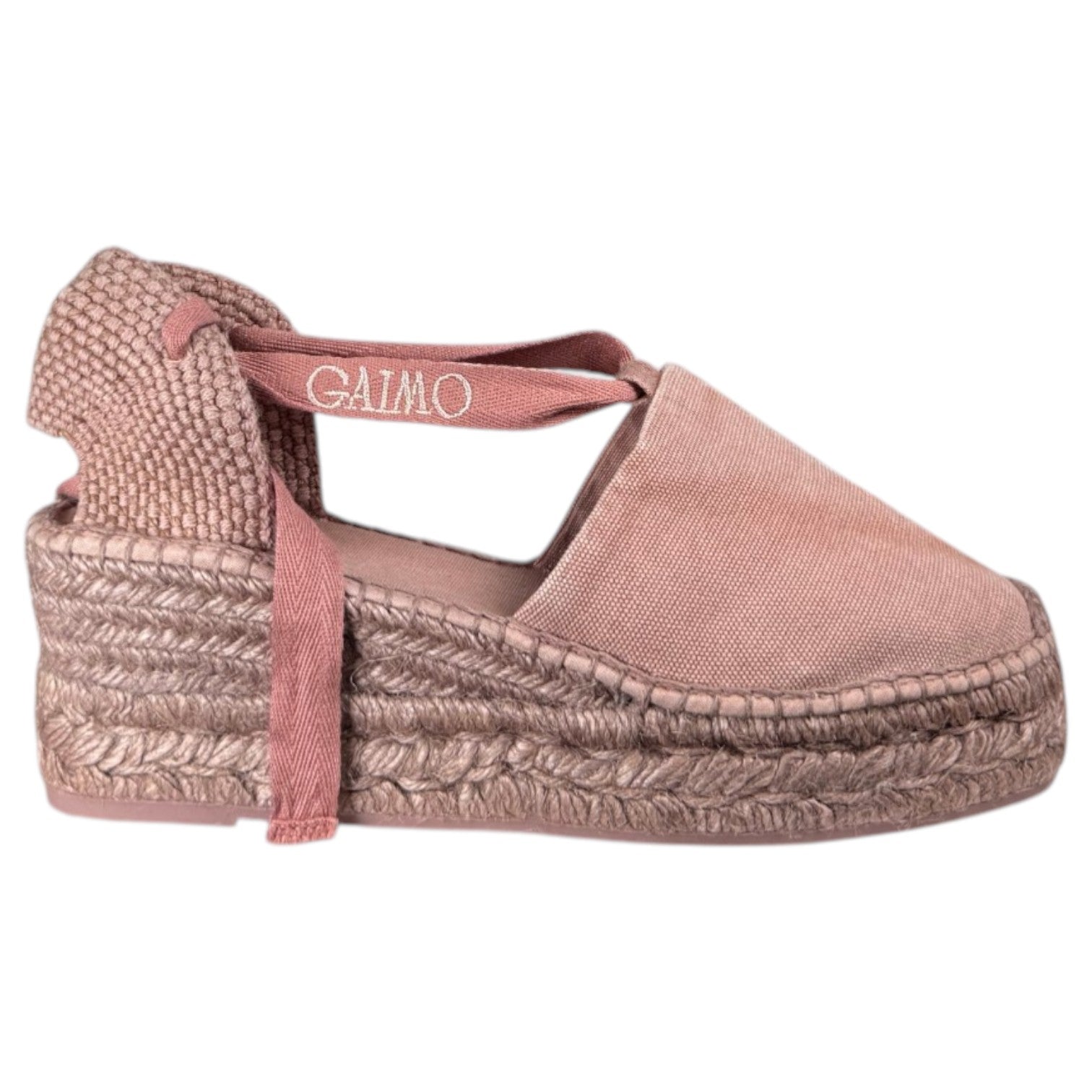 Alpargatas Gaimo ValentinaW Washed Tinte Rosa - imagen 1