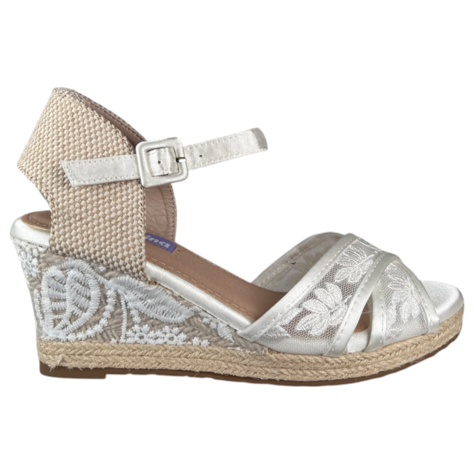 Alpargatas de Novia Mandarina Sherisse Blanco - imagen 1