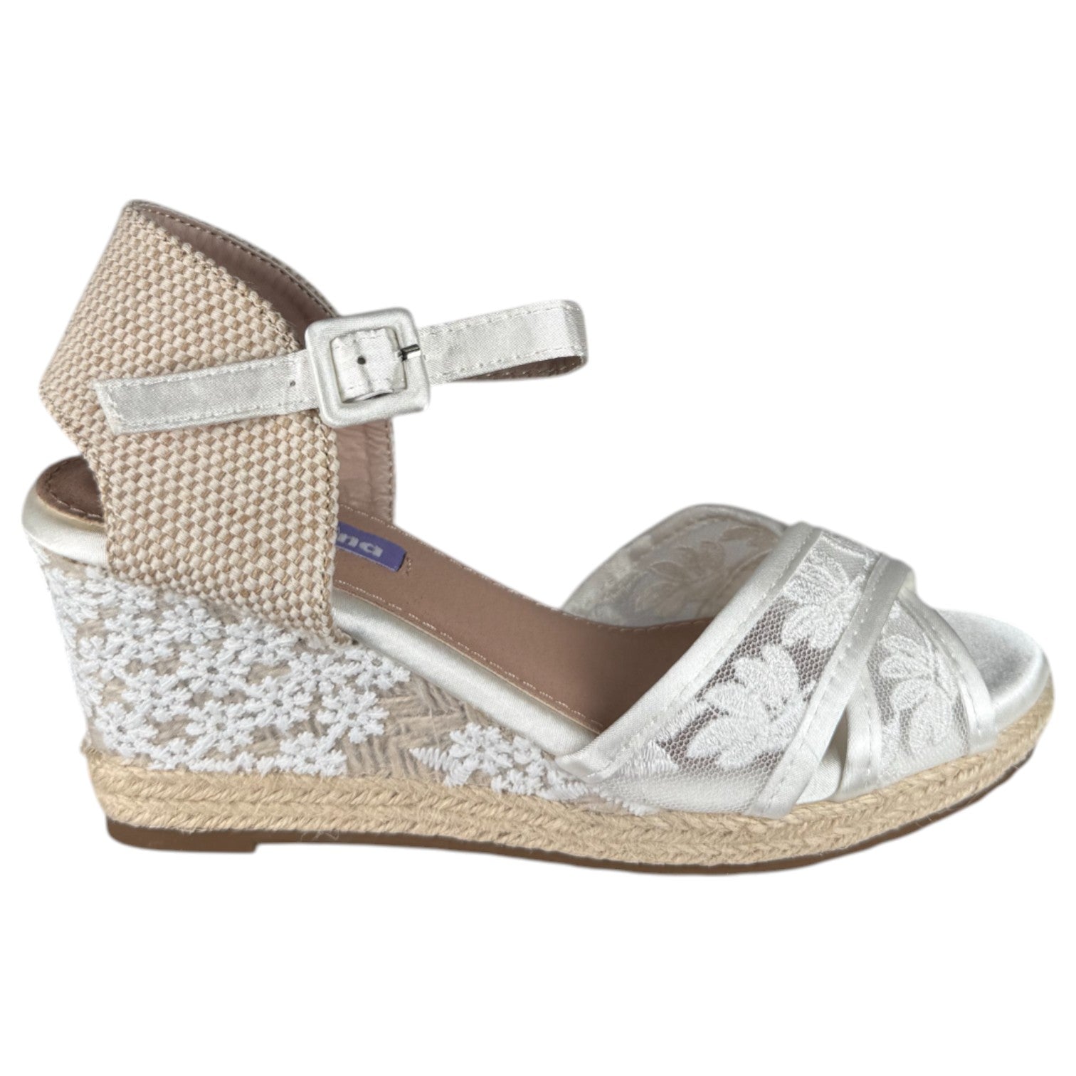Alpargatas de Novia Mandarina Sherisse Blanco - imagen 8