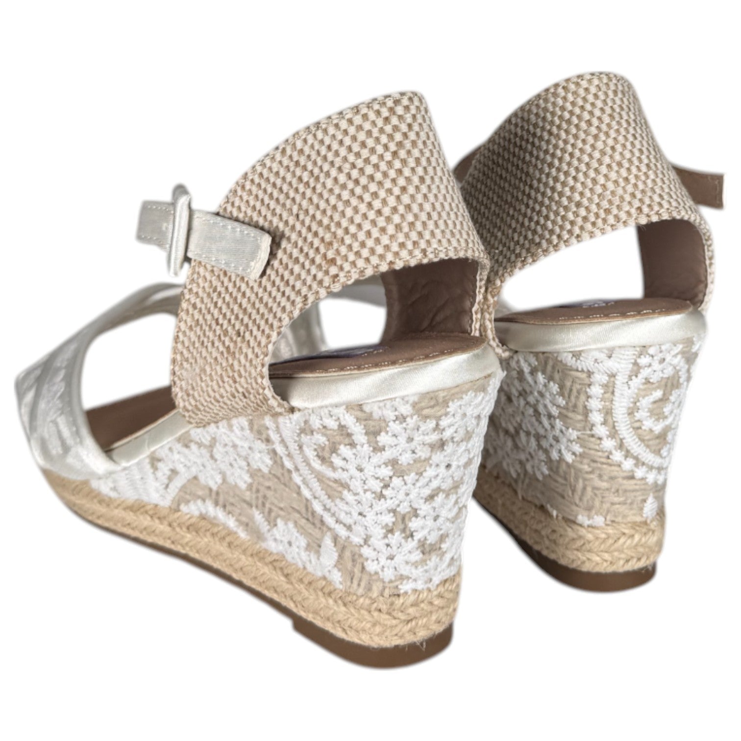 Alpargatas de Novia Mandarina Sherisse Blanco - imagen 6