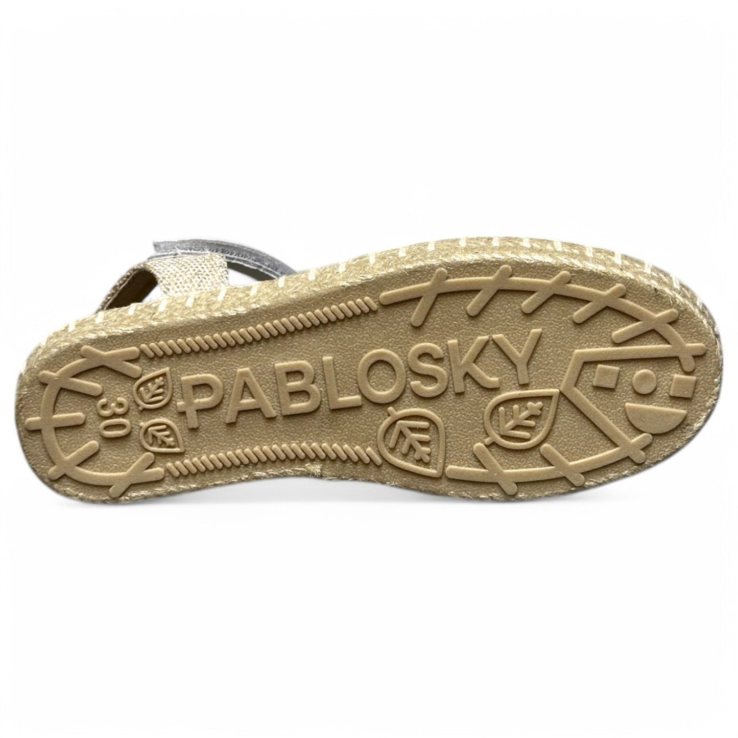 Alpargatas Pablosky Yute 610201 Blanco - imagen 5