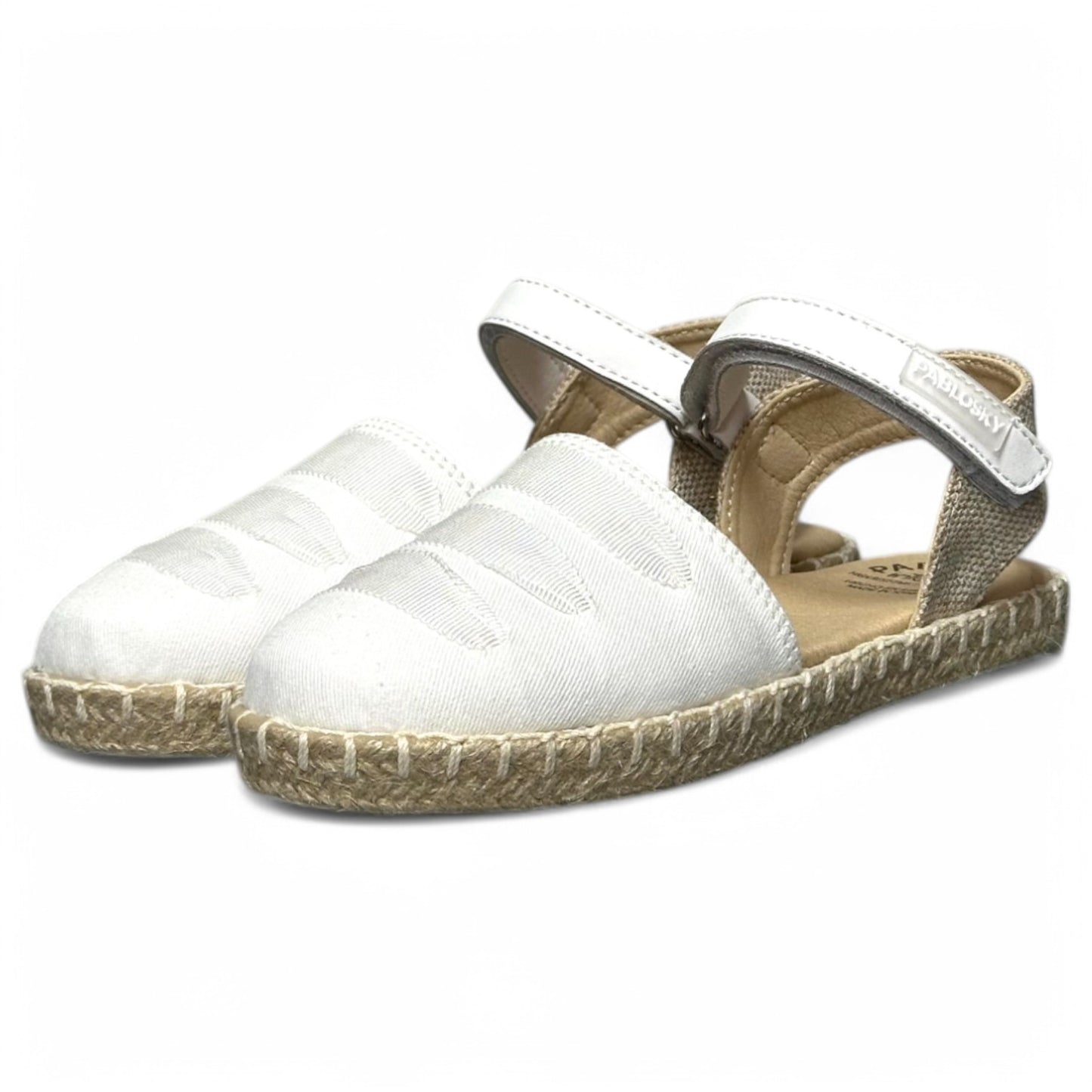 Alpargatas Pablosky Yute 610201 Blanco - imagen 3