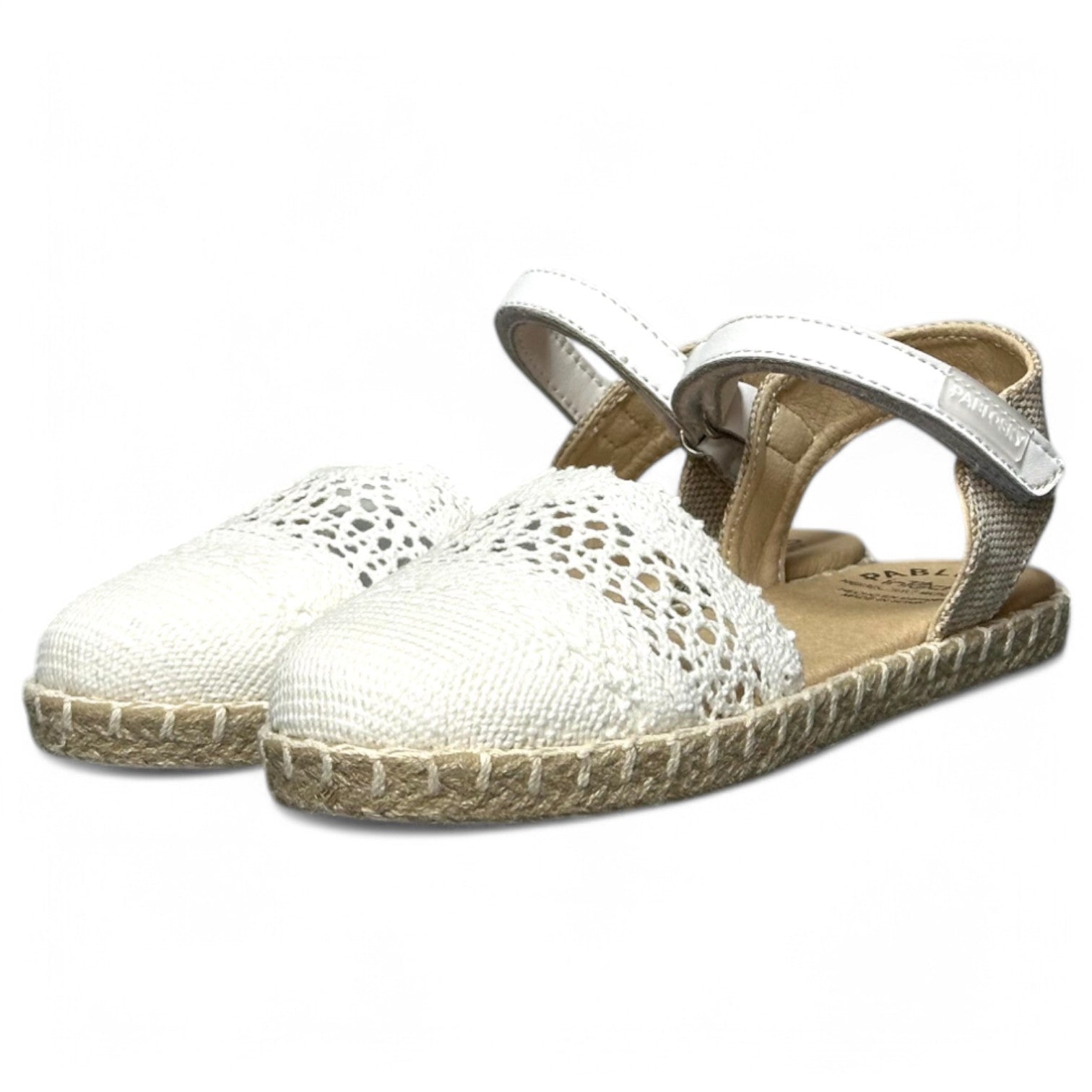 Alpargatas Pablosky Yute 610501 Blanco - imagen 4