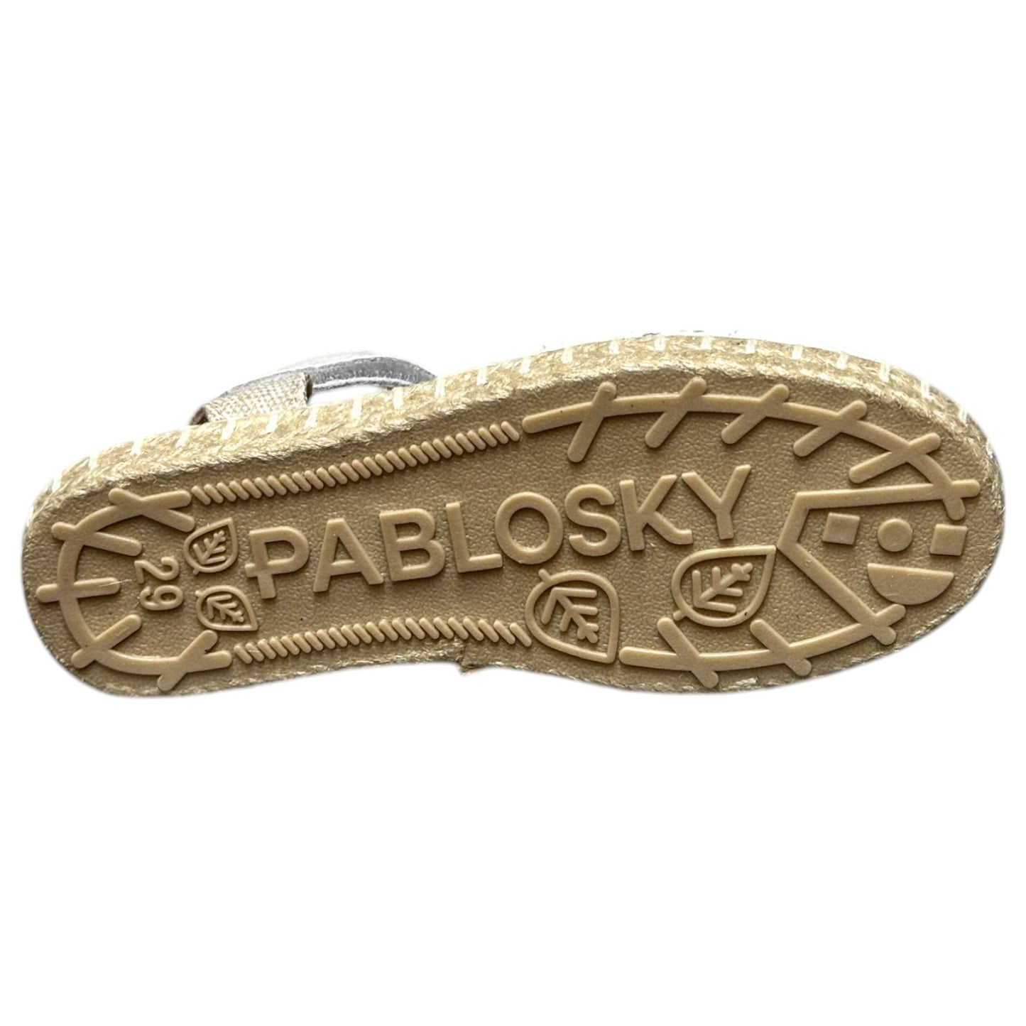 Alpargatas Pablosky Yute 610501 Blanco - imagen 6