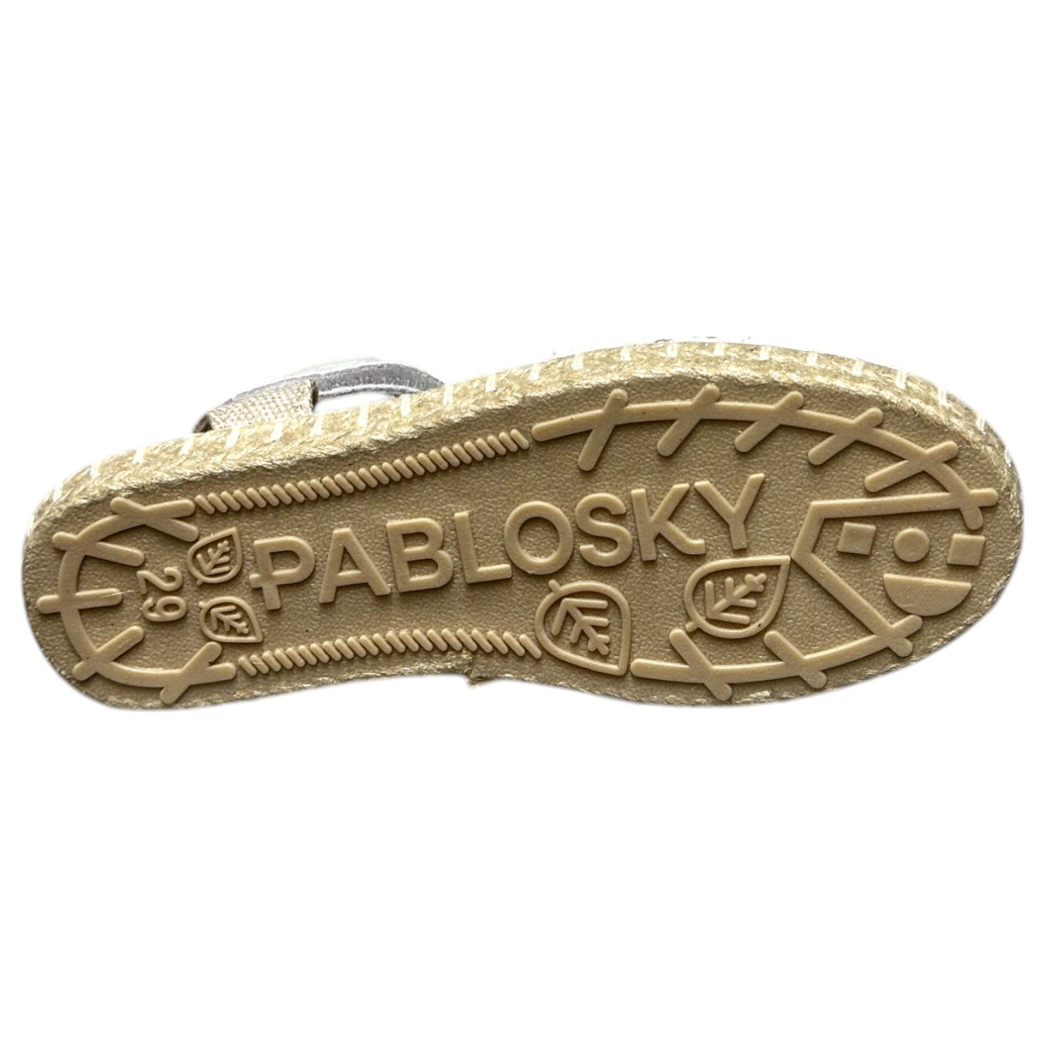 Alpargatas Pablosky Yute 610501 Blanco - imagen 6