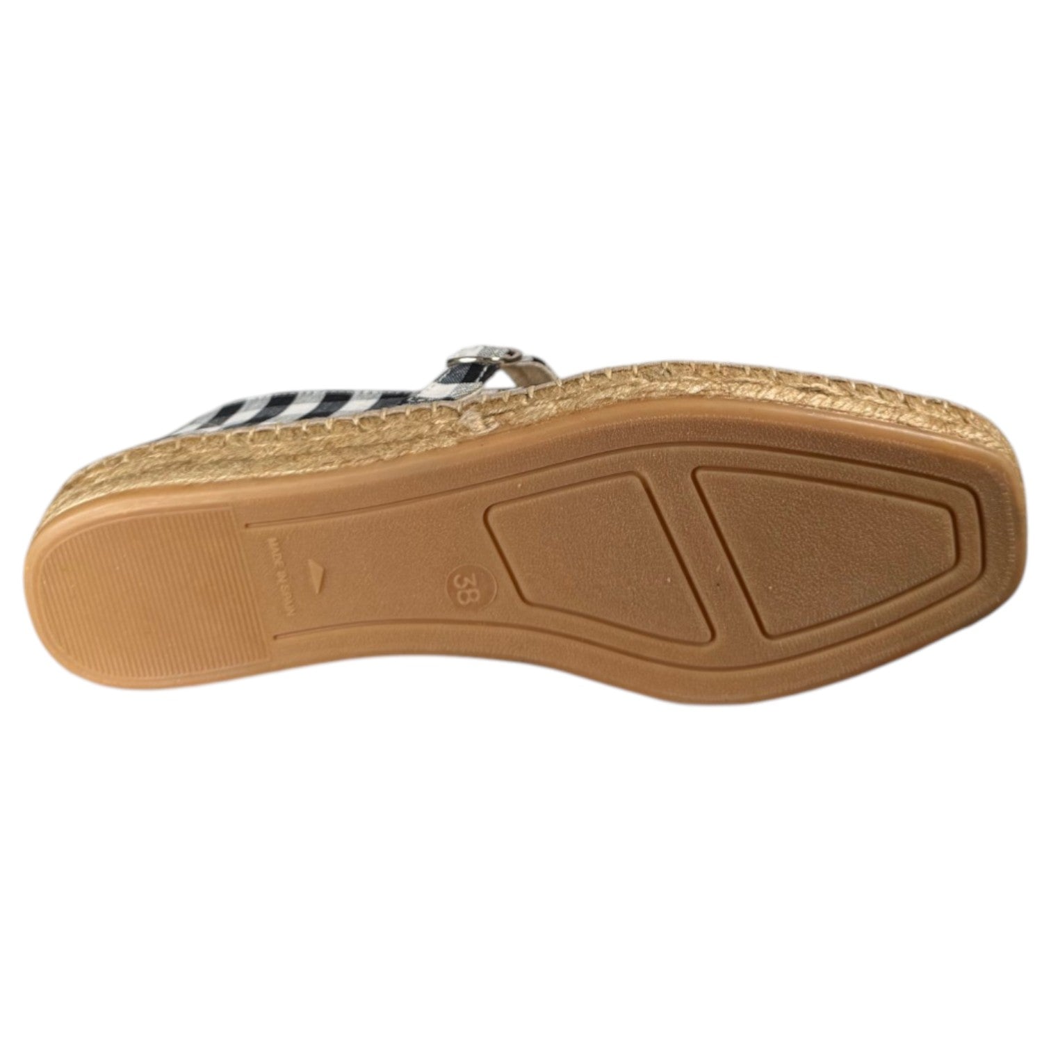 Alpargatas Salvi Merceditas Vichy 186375 Negro - imagen 7