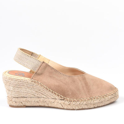 Alpargatas Salvi Puntera Cerrada 333-016 Taupe