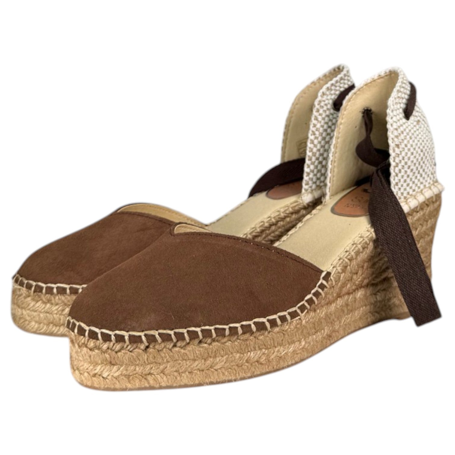 Alpargatas Salvi Vitelo Cintas 319016 Cacao - imagen 5