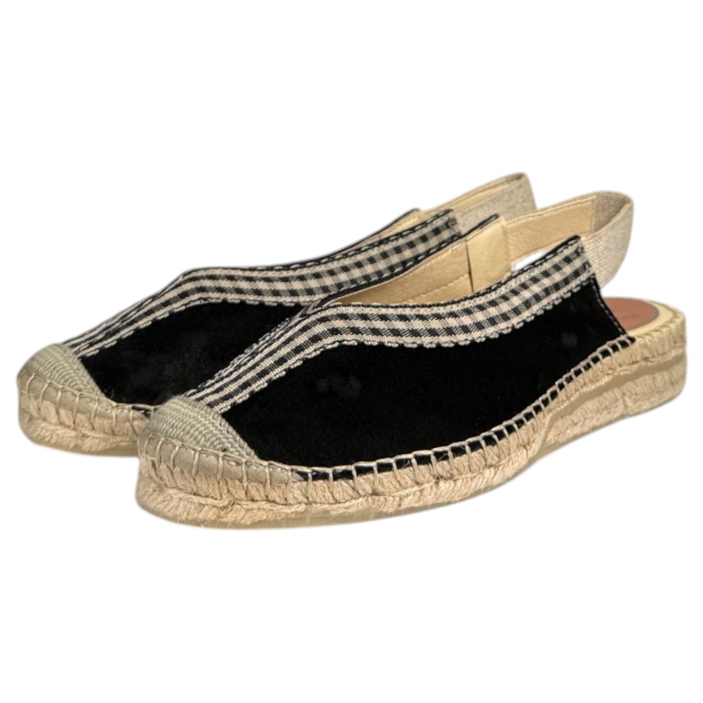 Alpargatas Salvi Vitelo Vichy 332016 Negro - imagen 5