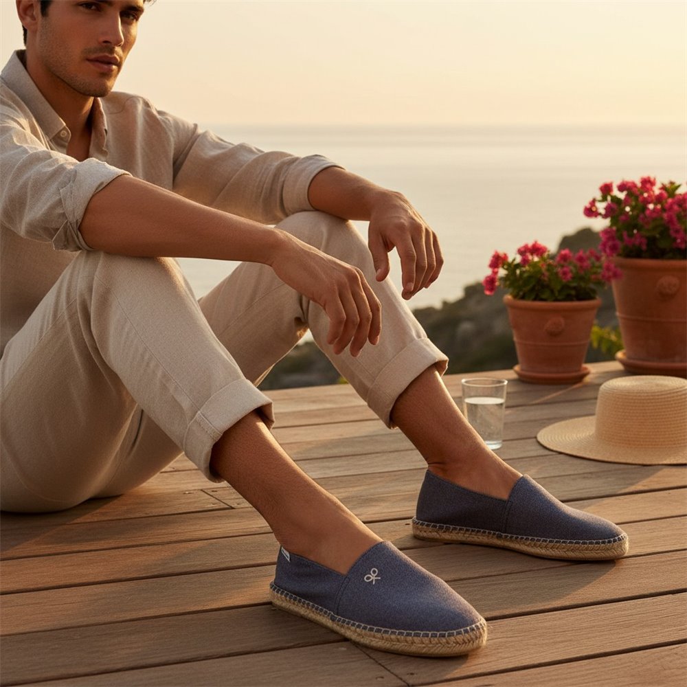 Alpargatas Silbon Classic S261011402320 Azul - imagen 2