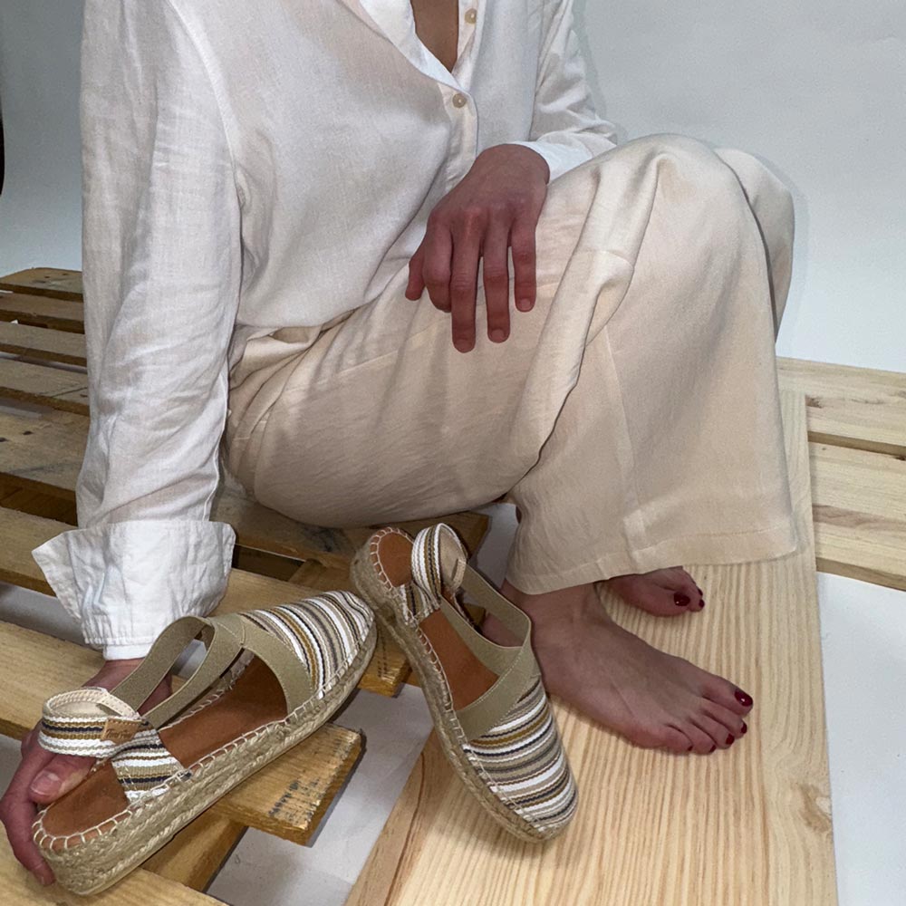 Alpargatas Veganas Toni Pons Vinaros Beige - imagen 6