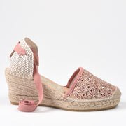 Alpargatas Vidorreta 06700 Glitter Rosa