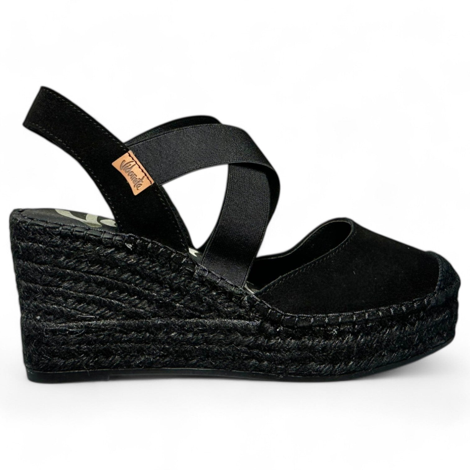 Alpargatas Vidorreta 13400 Serraje Negro - imagen 1