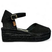 Alpargatas Vidorreta 51200 Serraje Negro