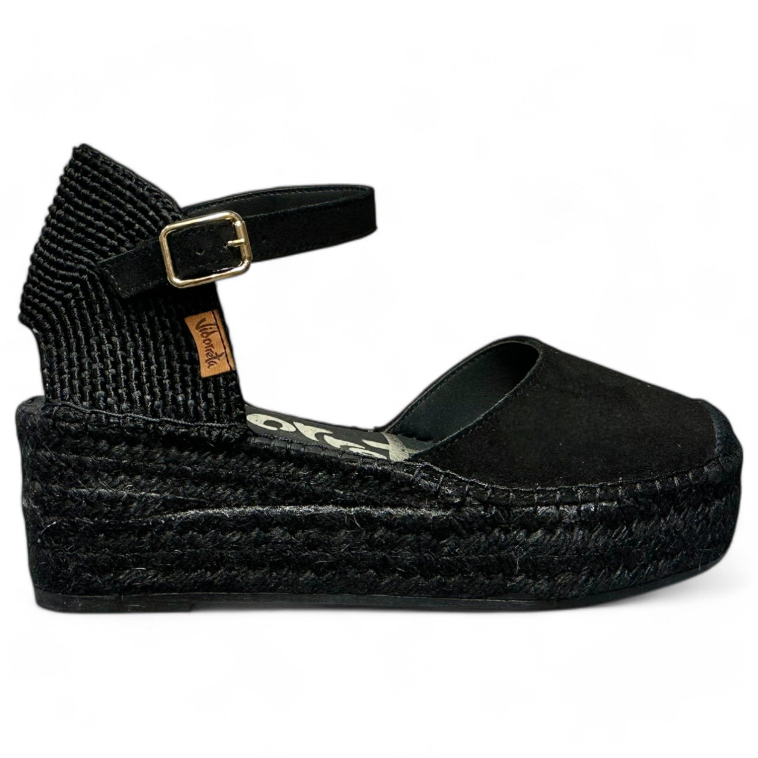 Alpargatas Vidorreta 51200 Serraje Negro - imagen 1