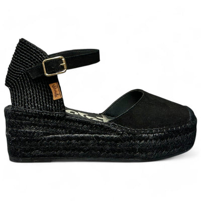 Alpargatas Vidorreta 51200 Serraje Negro