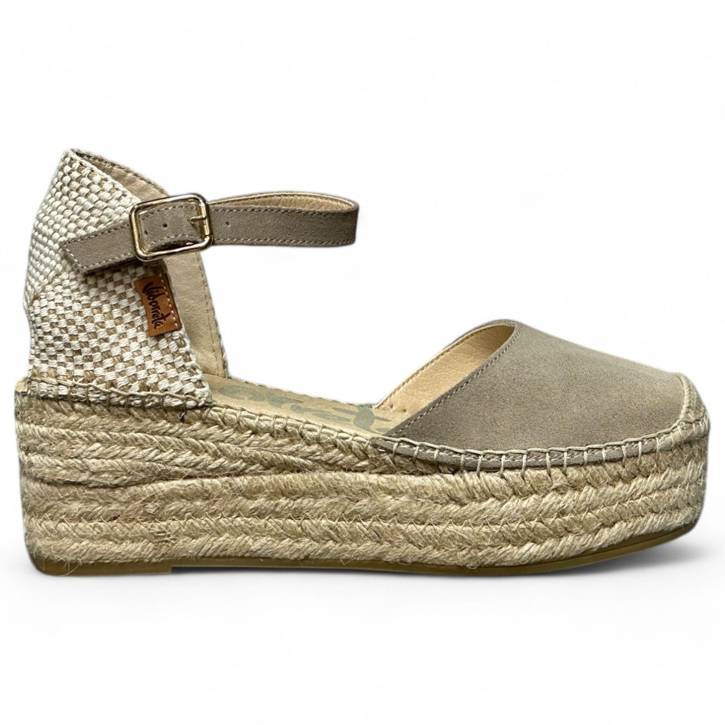 Alpargatas Vidorreta 51200 Serraje Taupe - imagen 1