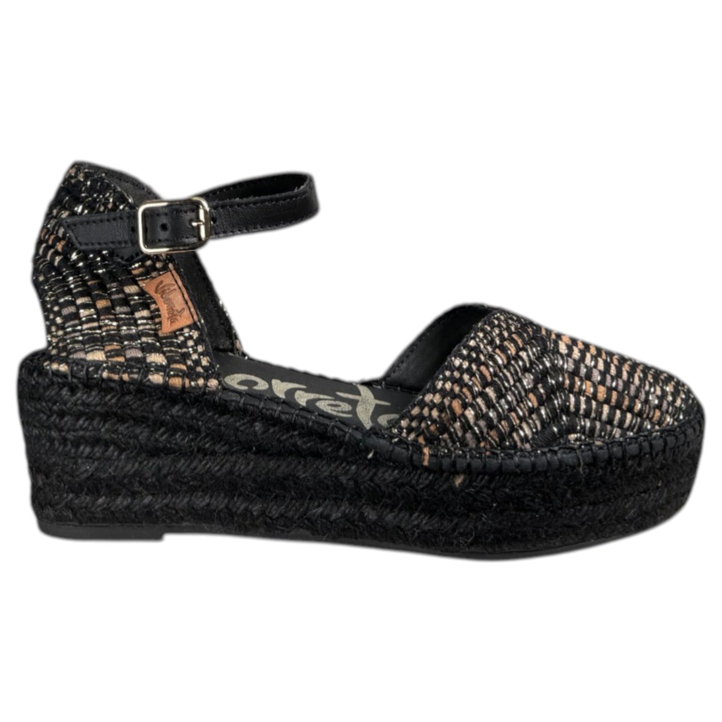 Alpargatas Vidorreta Hermes 0145 Negro - imagen 1