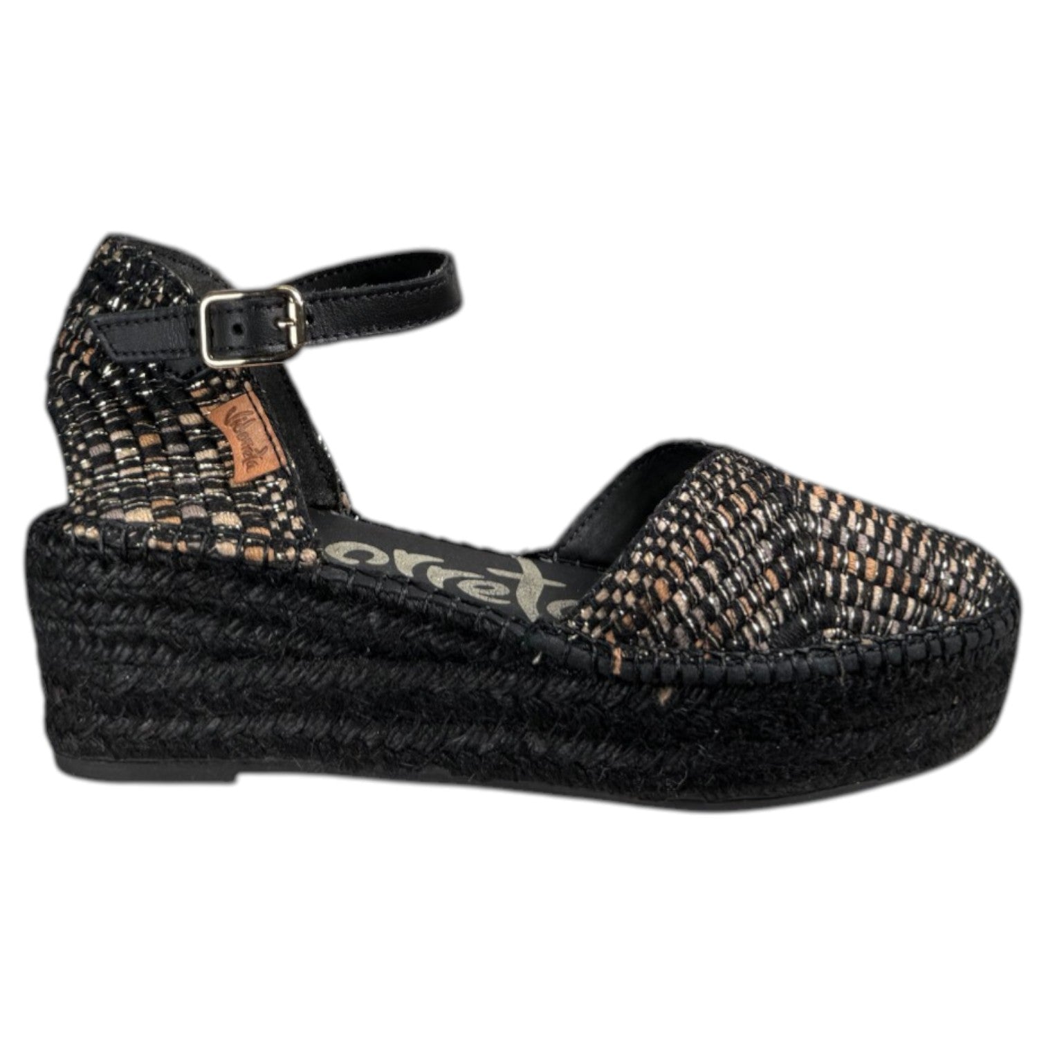 Alpargatas Vidorreta Hermes 0145 Negro - imagen 1