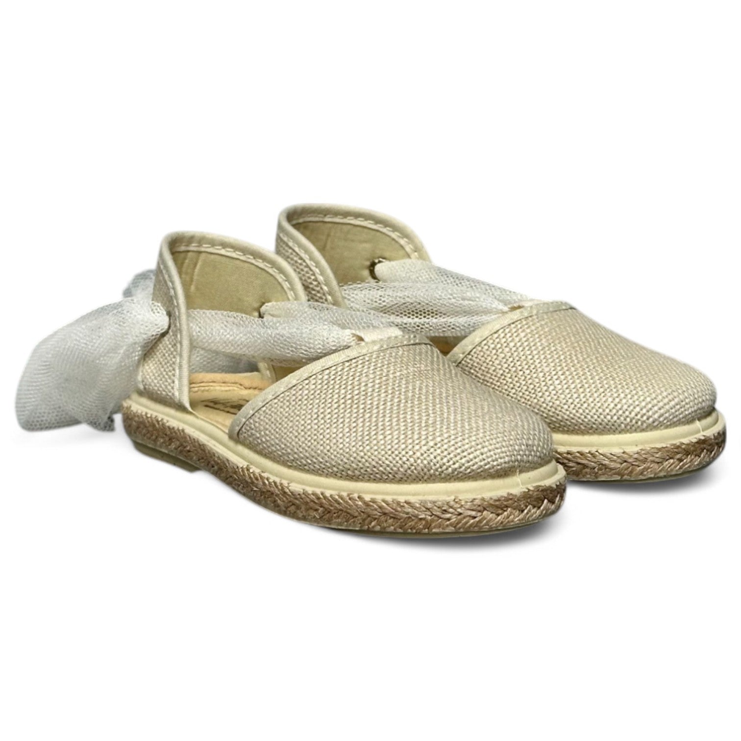 Alpargatas Vul-Peques Cinta de Tul 1006-LCT Hielo - imagen 2