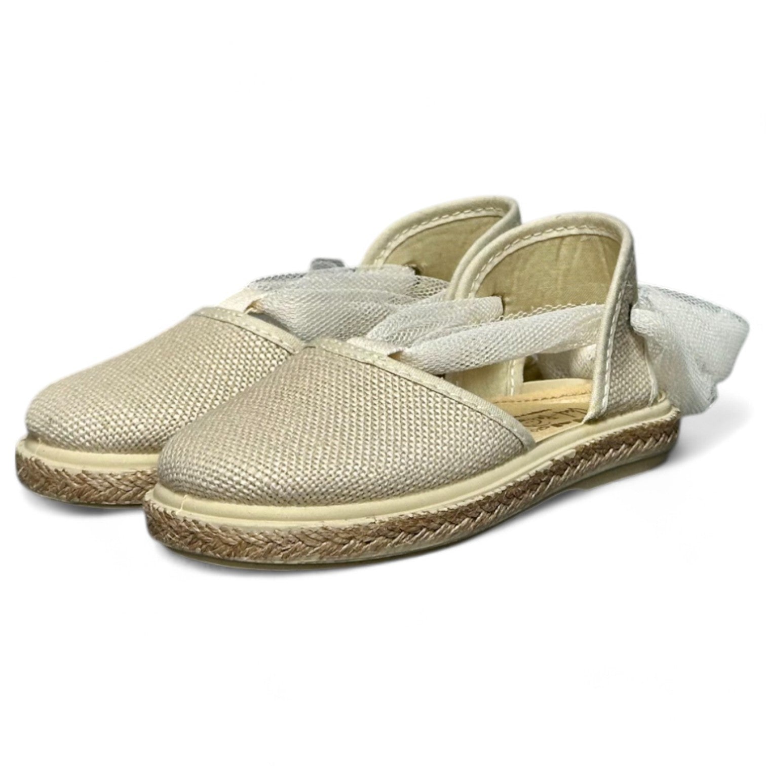 Alpargatas Vul-Peques Cinta de Tul 1006-LCT Hielo - imagen 3
