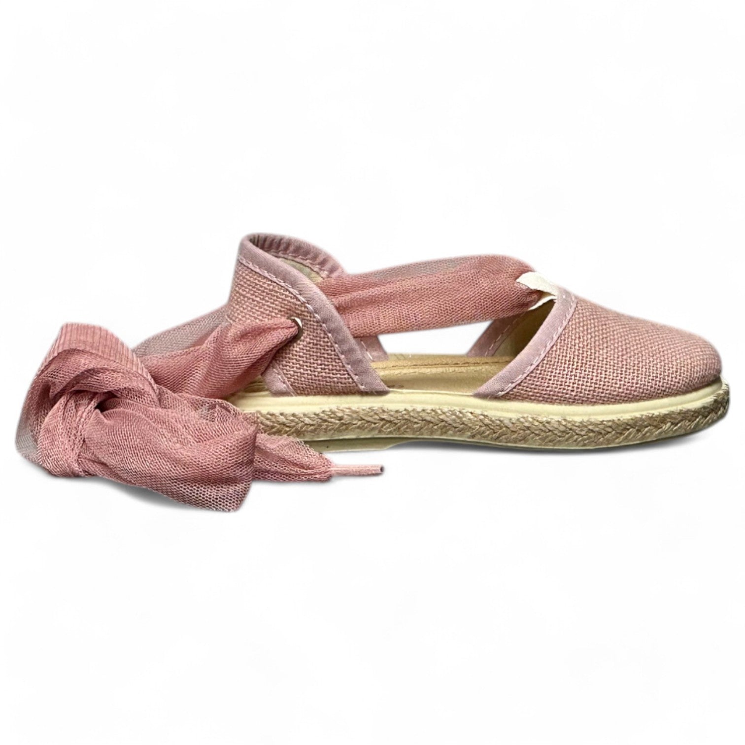 Alpargatas Vul-Peques Cinta de Tul 1006-LCT Nude - imagen 1