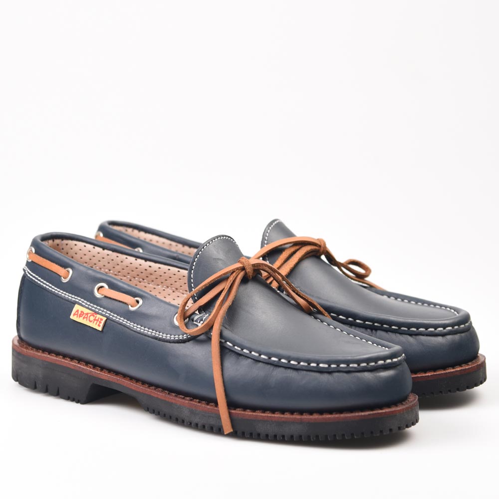 Zapatos Apache 412V Marino-Cuero - imagen 3