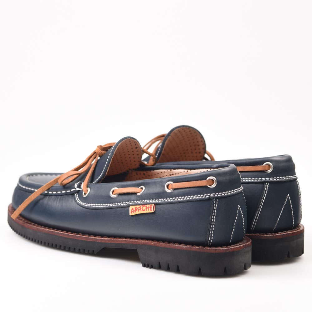 Zapatos Apache 412V Marino-Cuero - imagen 5