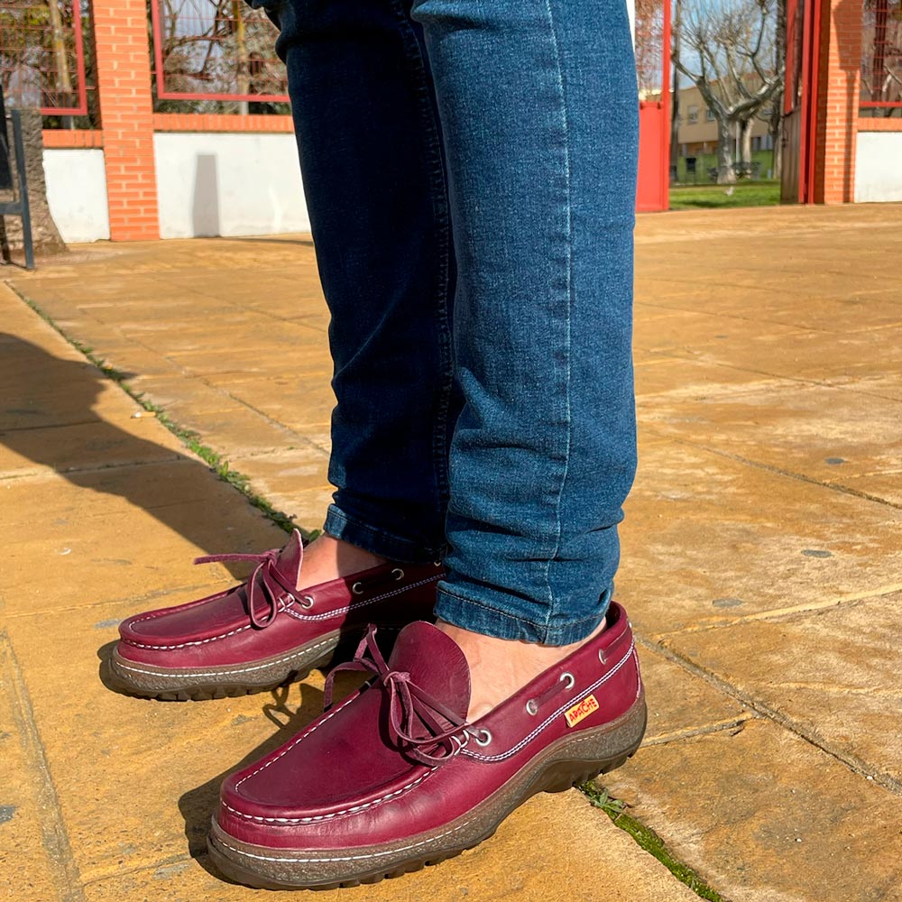 Zapatos Apache 512 Burdeos - imagen 2