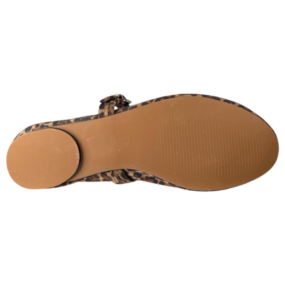 Bailarina Corina Plana Hebilla M5621 Leopardo - imagen 8