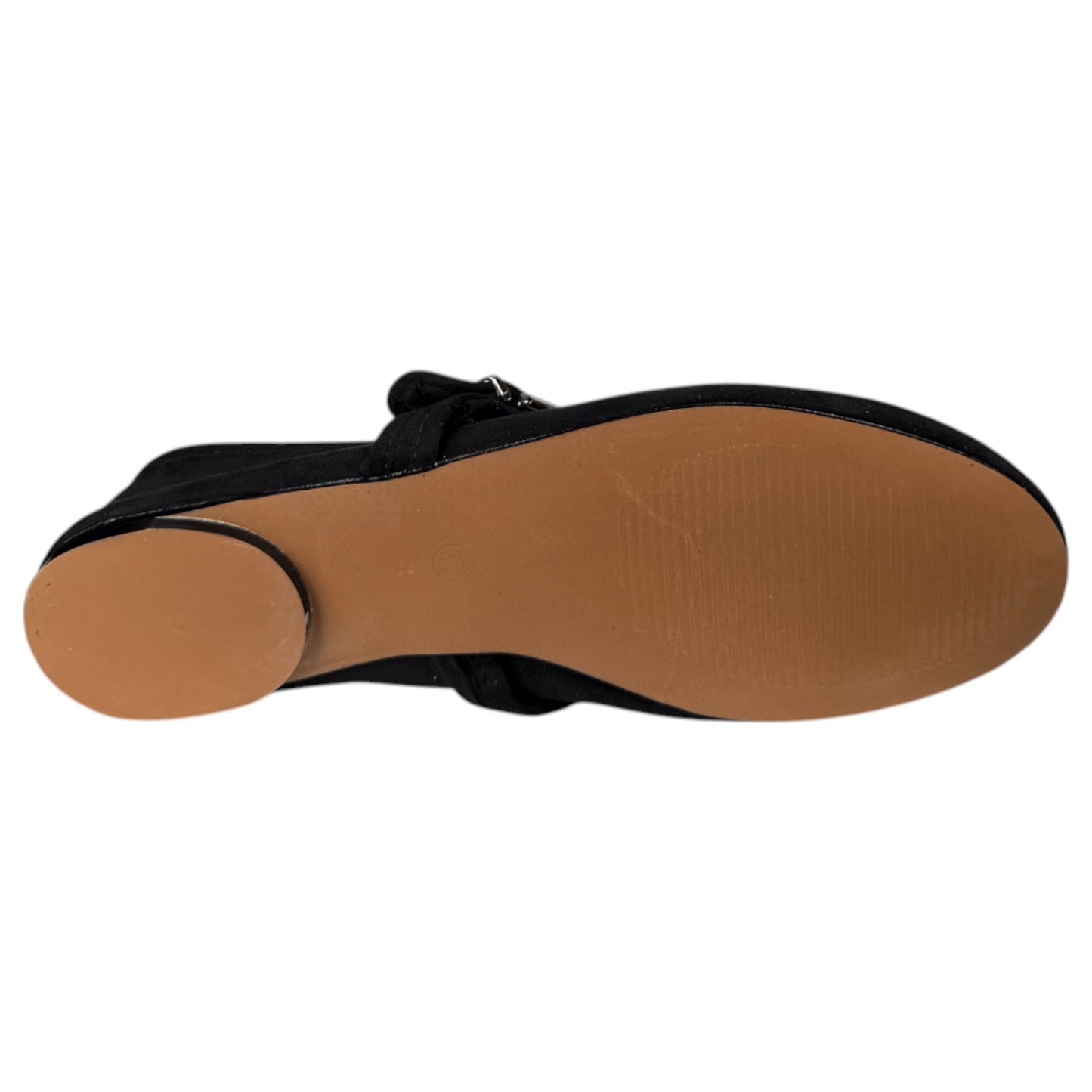 Bailarina Corina Plana Hebilla M5621 Negro - imagen 7