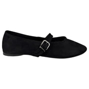 Bailarina Corina Plana Hebilla M5621 Negro