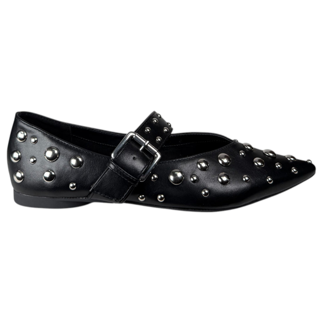 Bailarinas Corina Hebilla Tachas M5635 Negro - imagen 1