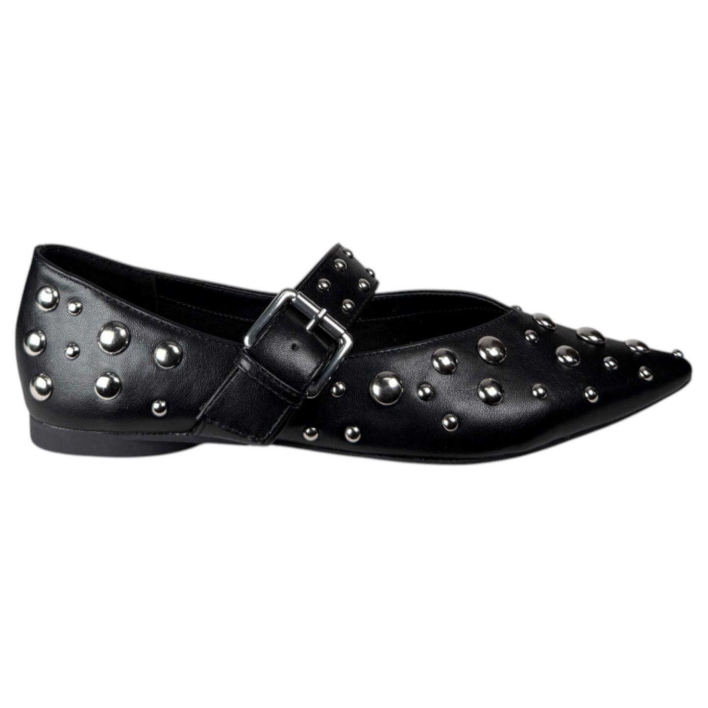 Bailarinas Corina Hebilla Tachas M5635 Negro - imagen 1