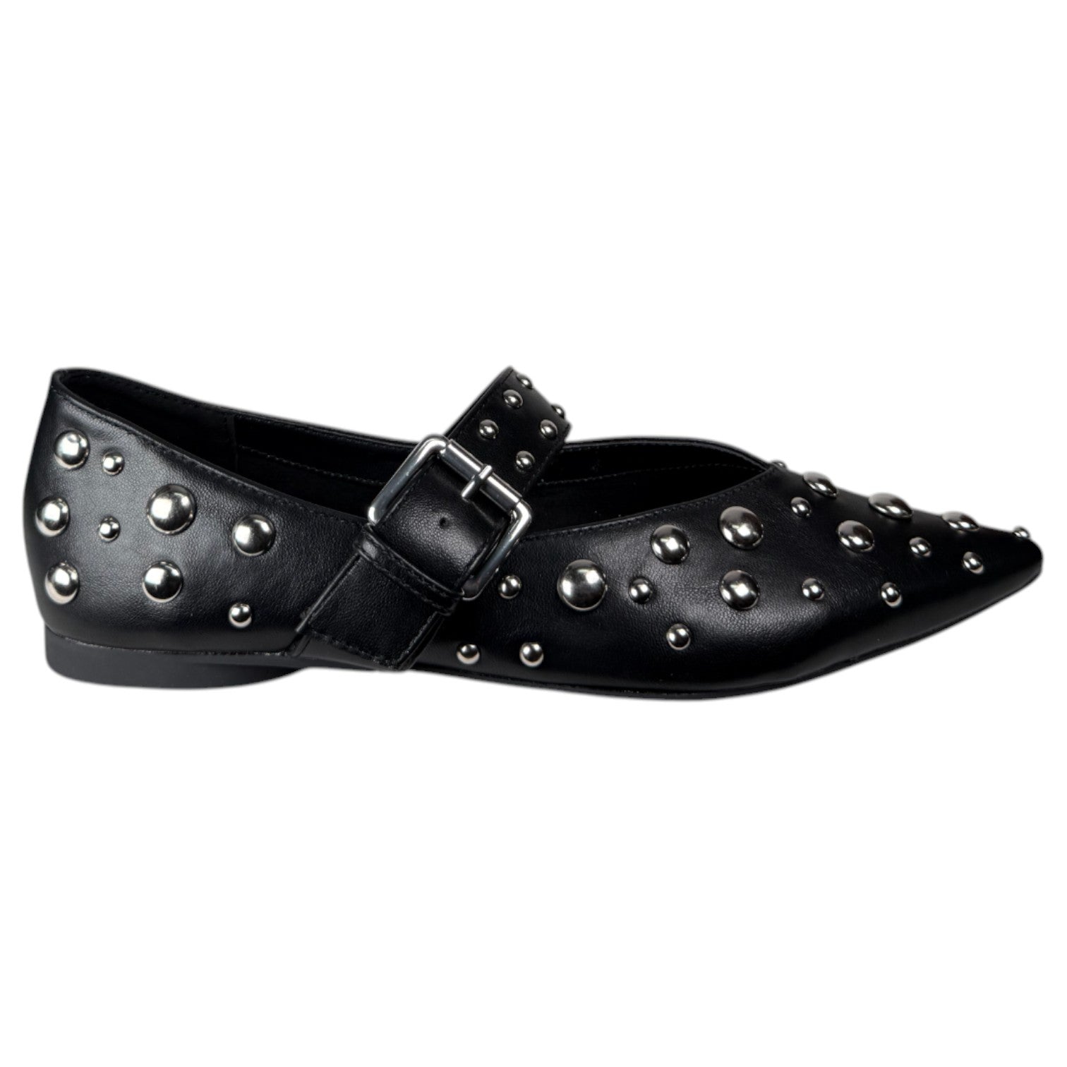 Bailarinas Corina Hebilla Tachas M5635 Negro - imagen 1
