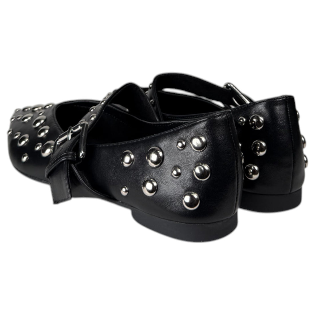 Bailarinas Corina Hebilla Tachas M5635 Negro - imagen 6