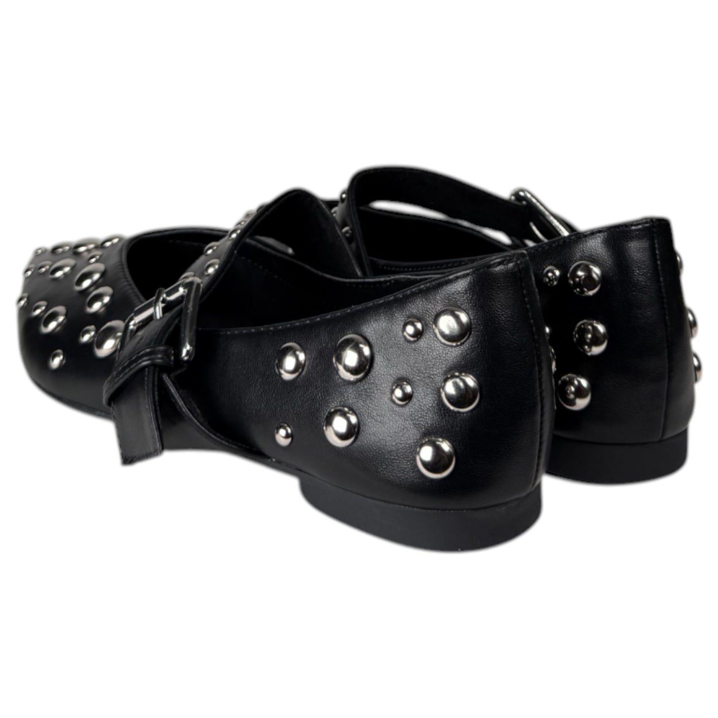 Bailarinas Corina Hebilla Tachas M5635 Negro - imagen 6