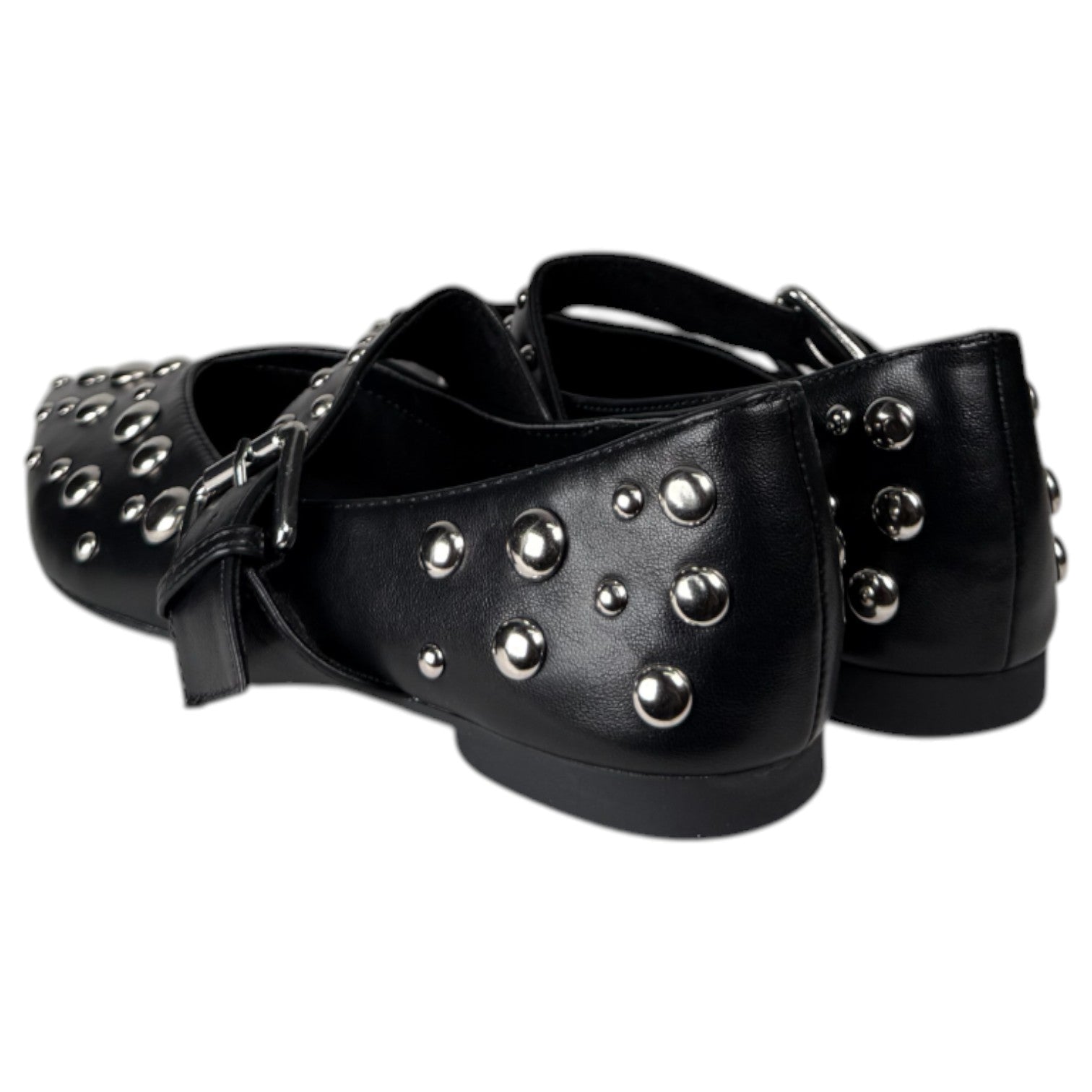 Bailarinas Corina Hebilla Tachas M5635 Negro - imagen 6