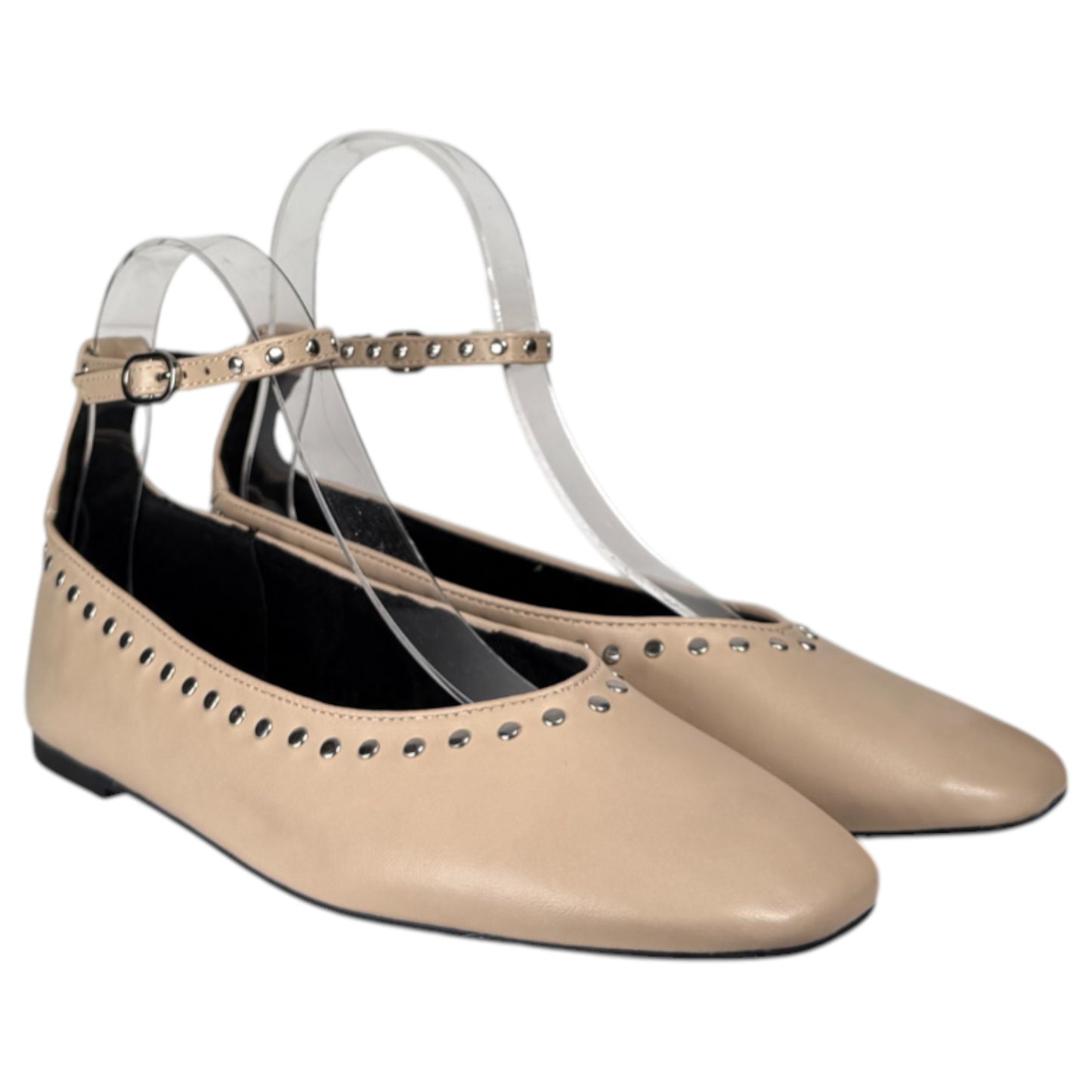 Bailarinas Corina Tachas M5607 Crudo - imagen 3