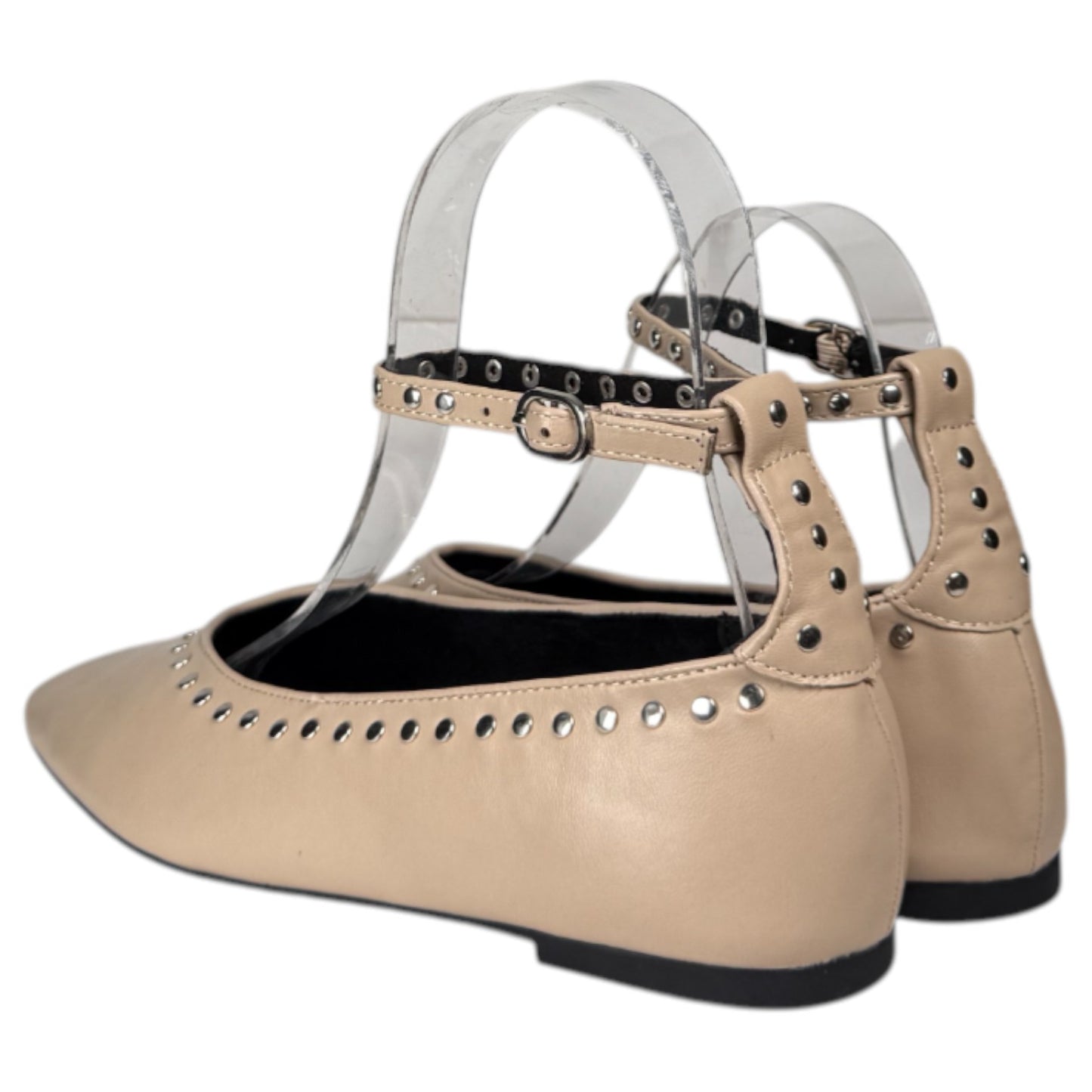 Bailarinas Corina Tachas M5607 Crudo - imagen 7
