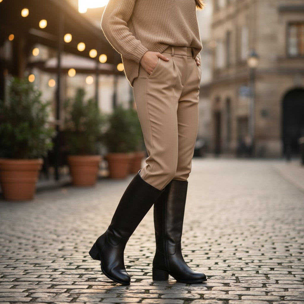 Botas Altas Callaghan 36800 Negro