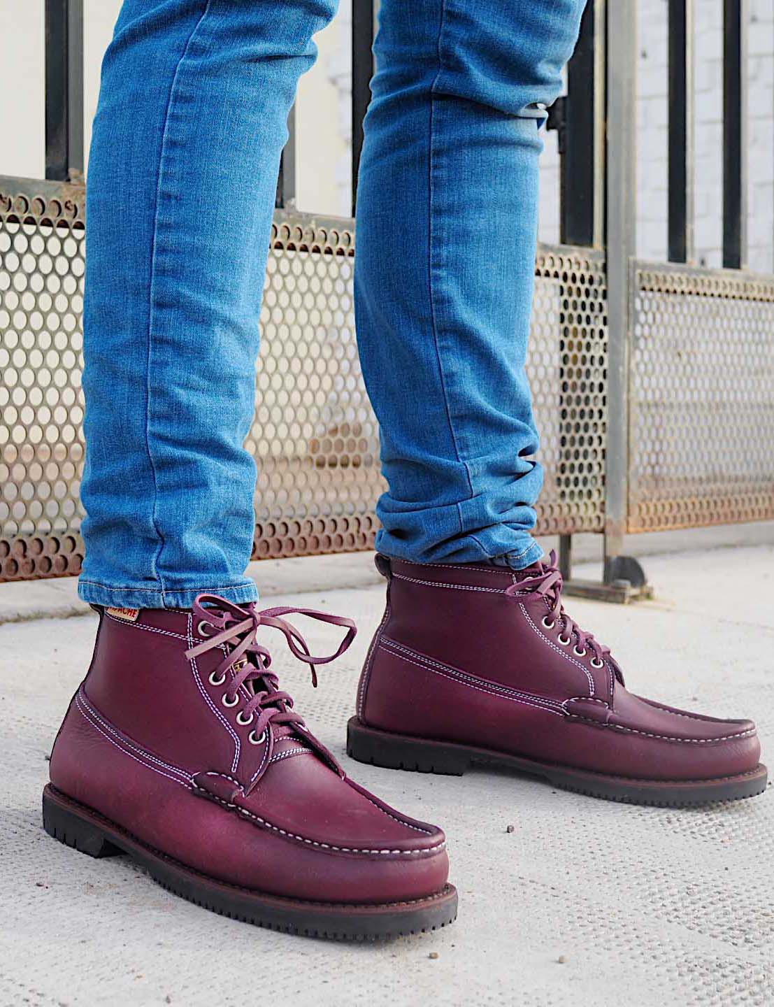 Botas Apache 506 Hunter Bajo Burdeos - imagen 6