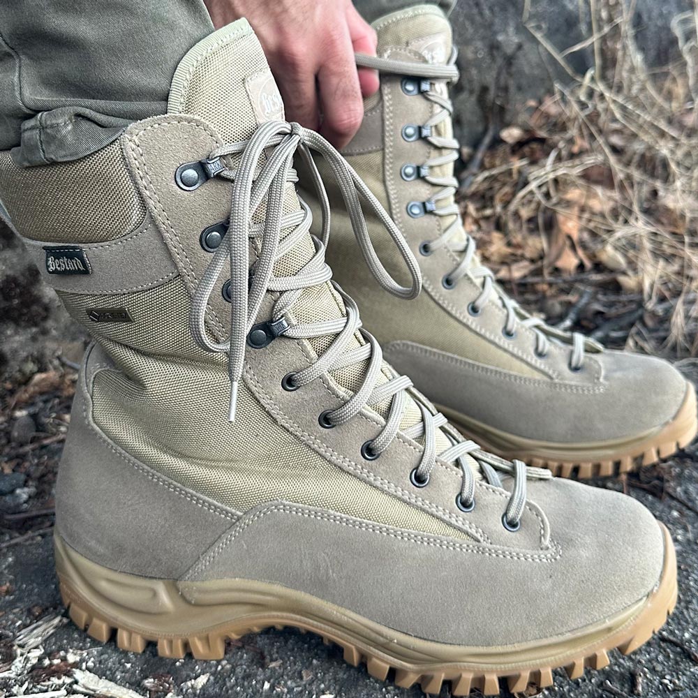Botas de montaña y trekking Hombre Bestard Desert Adventure Gore-Tex 7123 Beige - imagen 2